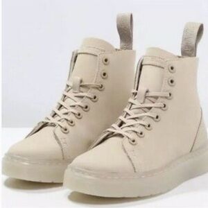 Dr Martens TALIB Monochrome Sand Combat Boots size 11 Men’s